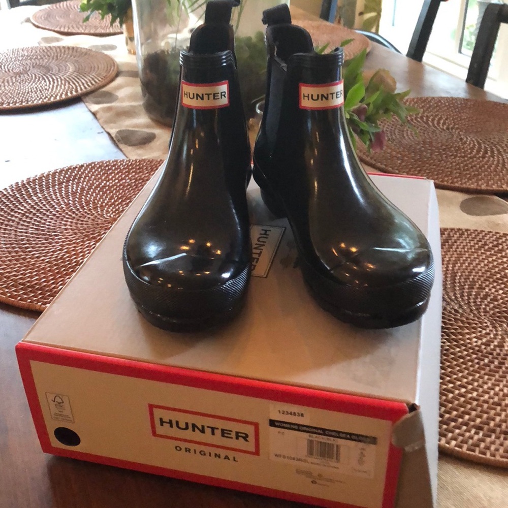 Hunter original Chelsea Gloss Rain Boot